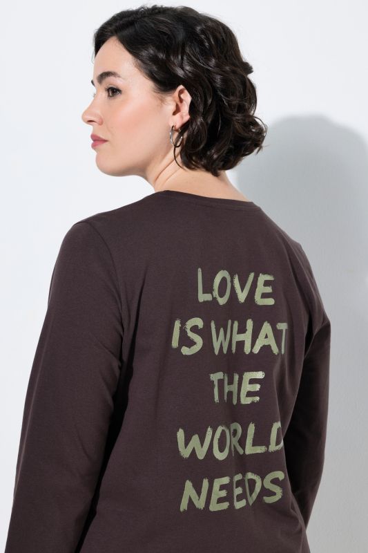 Love Is What The World Needs Back Graphic Tee