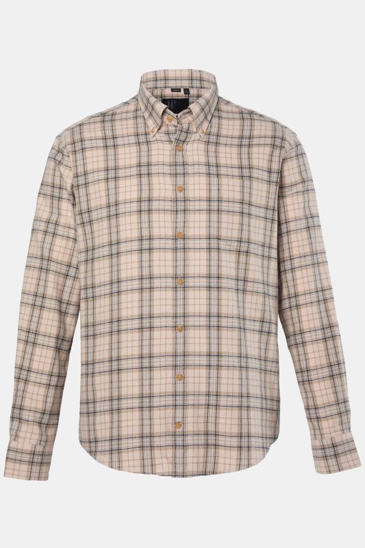 Checked flannel shirt