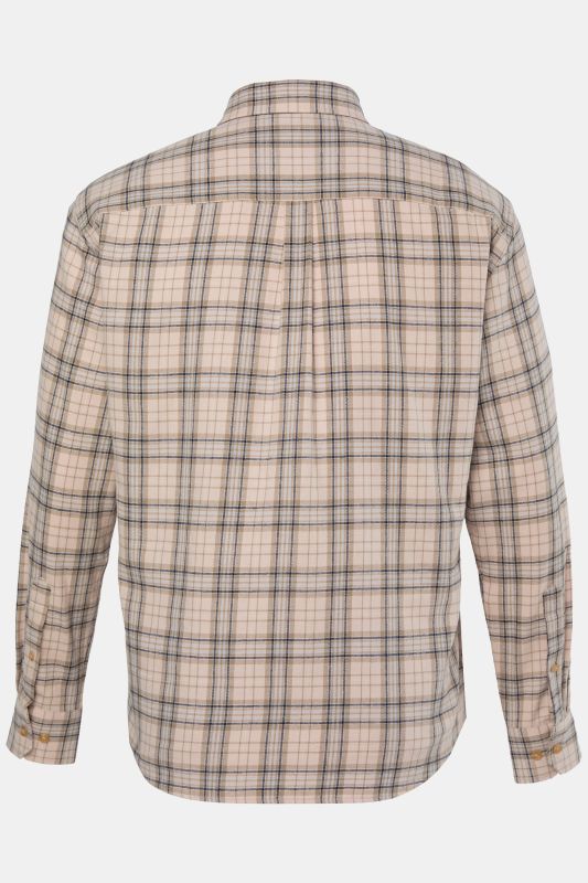 Checked flannel shirt