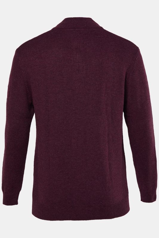 Knitted half-zip