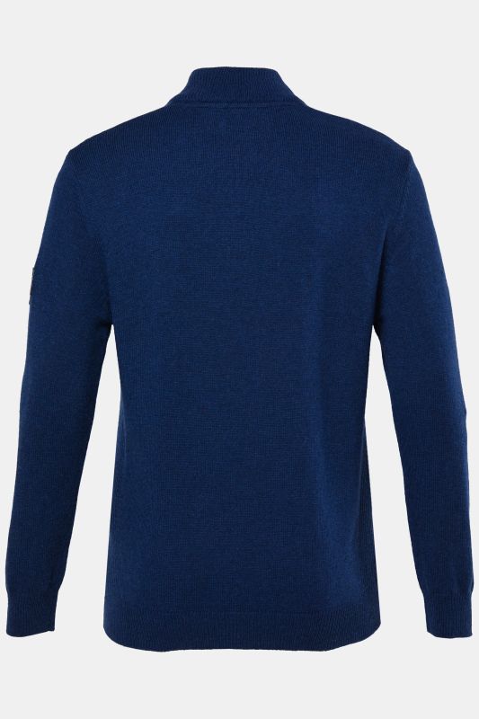 Knitted half-zip