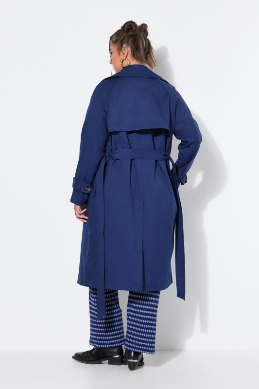 Double Breasted Fully Lined Trench Coat