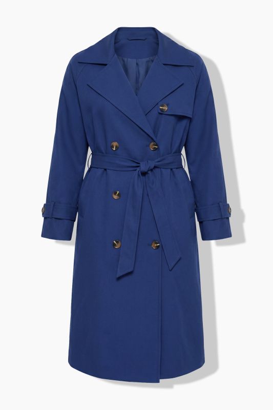 Double Breasted Fully Lined Trench Coat