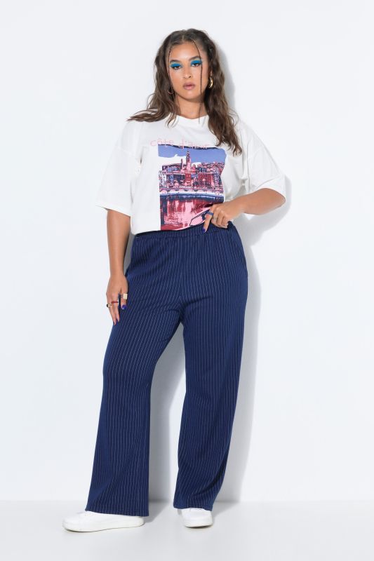 Панталон на тънки райета