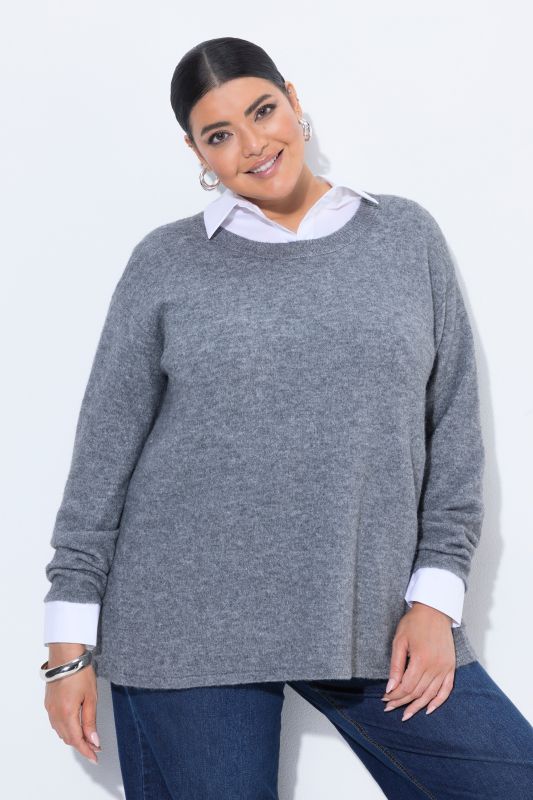Backless Long Sleeve Sweater