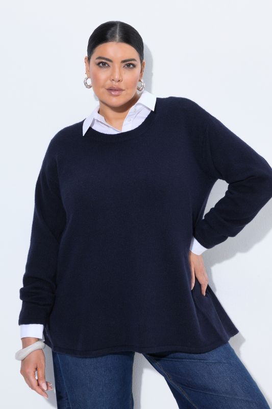 Backless Long Sleeve Sweater