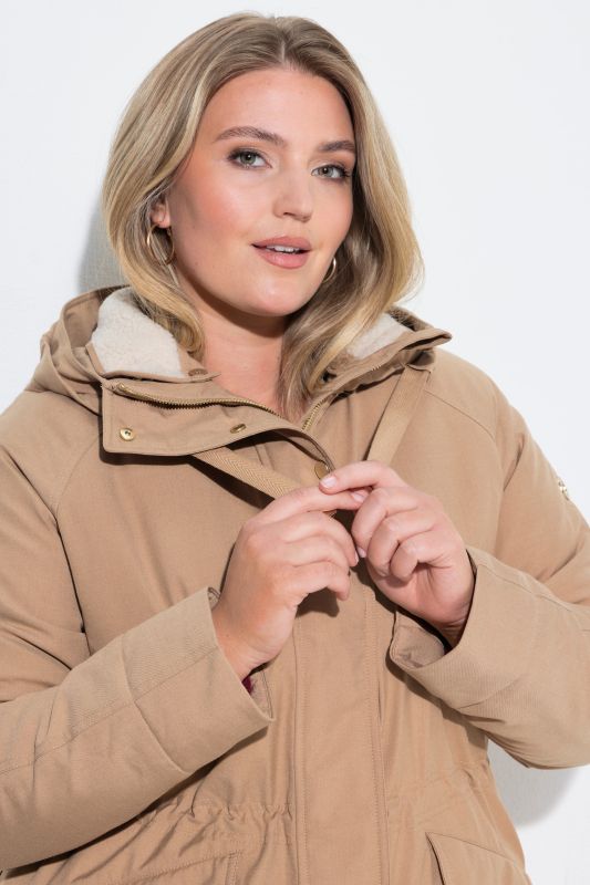 Waterproof Drawstring Waist Triple Function Parka