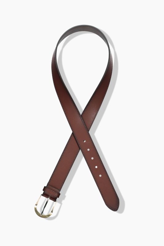 Leather belt