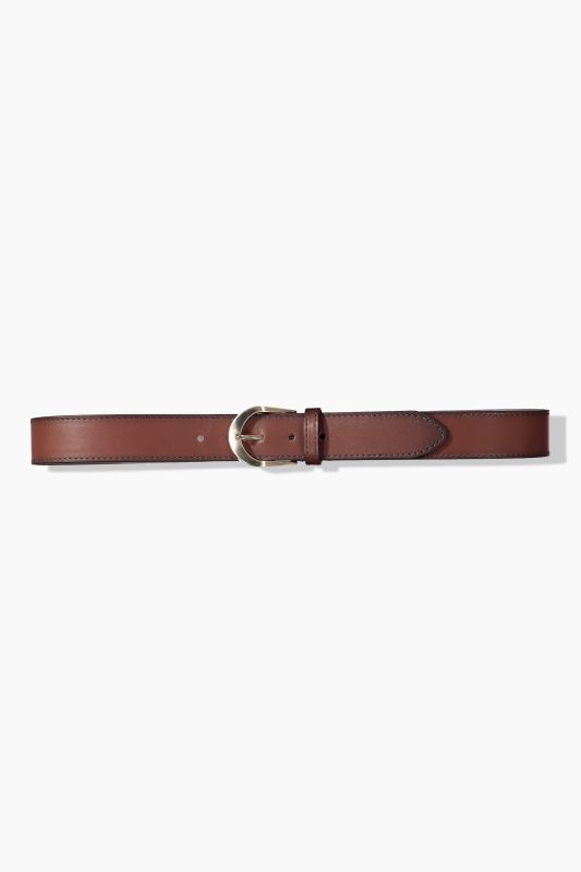 Leather belt