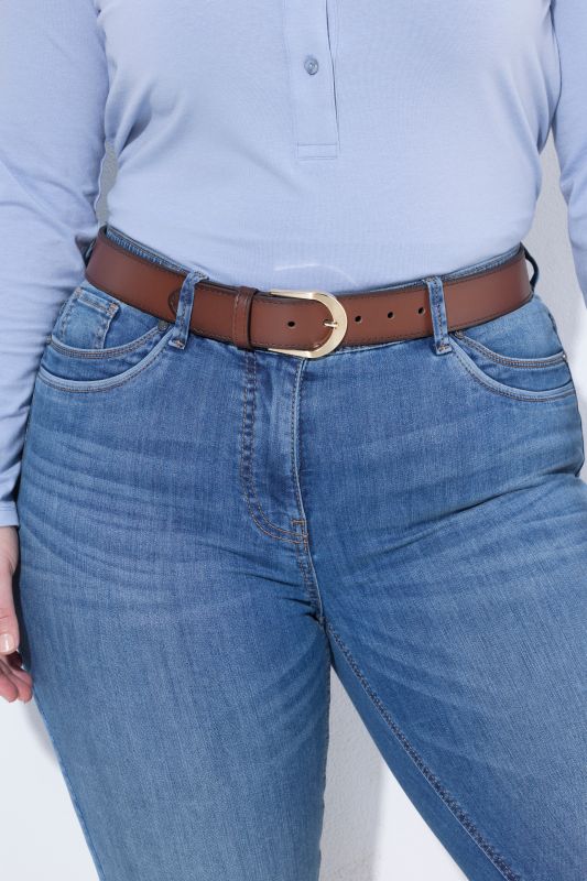 Leather belt
