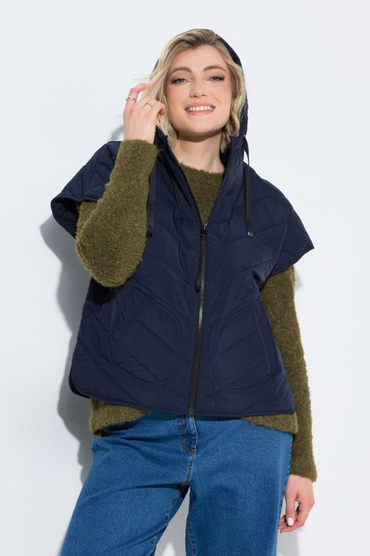 Lightweight Oversized Quilted Vest