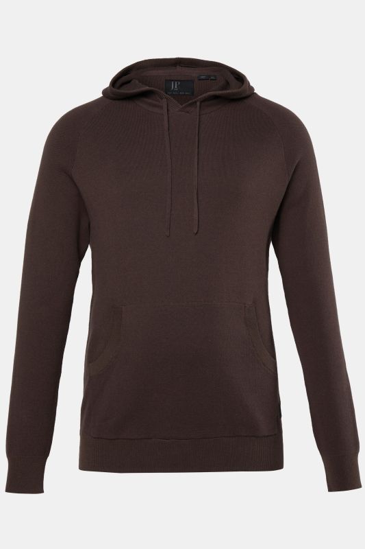 Knitted hoodie