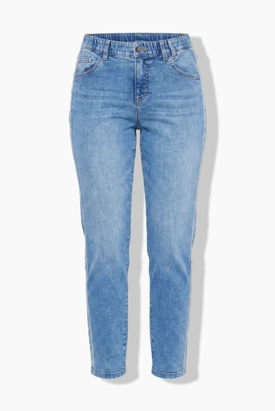 Side Stripe Stretch Fit Denim Jeans