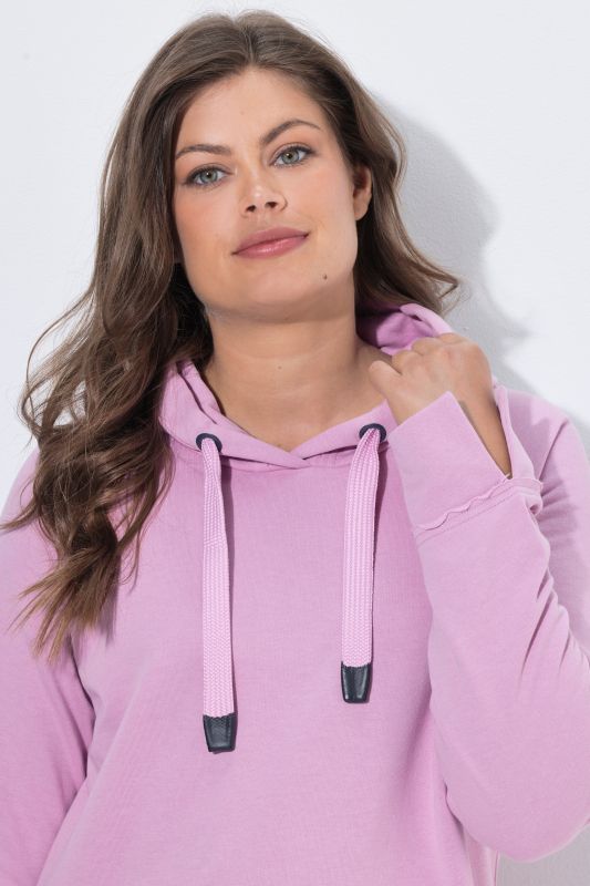 Inverted Seam Long Sleeve Hoodie