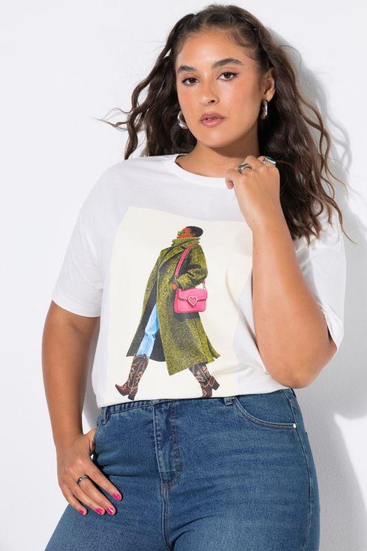 Model Graphic Oversized Tee