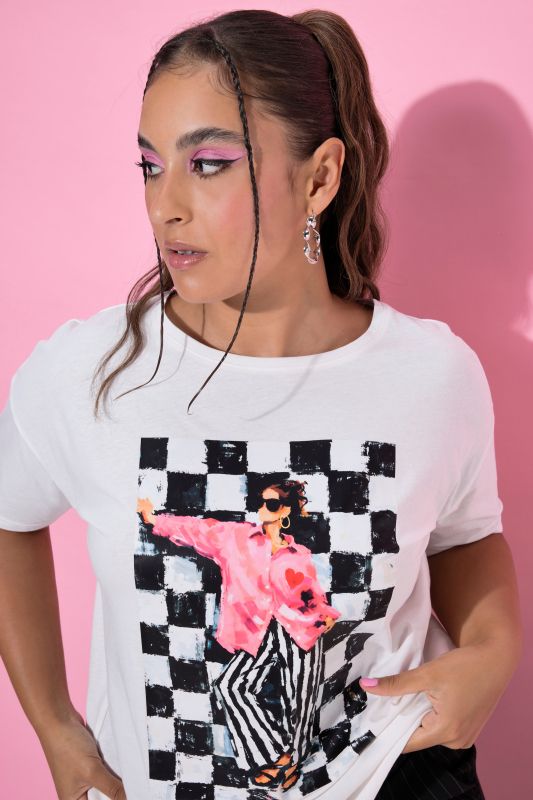 Fashion Oversized Short Sleeve Graphic Tee
