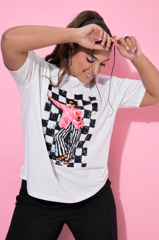 Fashion Oversized Short Sleeve Graphic Tee