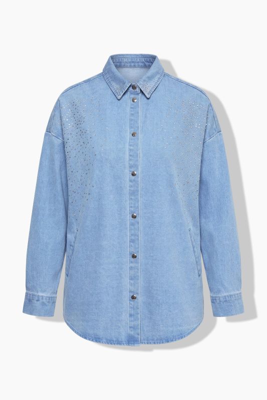 Rhinestone Denim Jacket