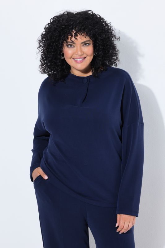 Oversized Modal Blend Turtleneck Sweater