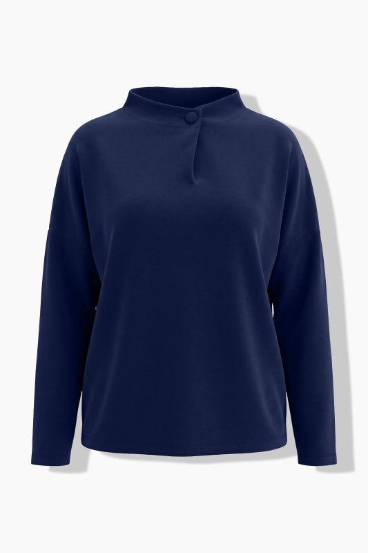 Oversized Modal Blend Turtleneck Sweater