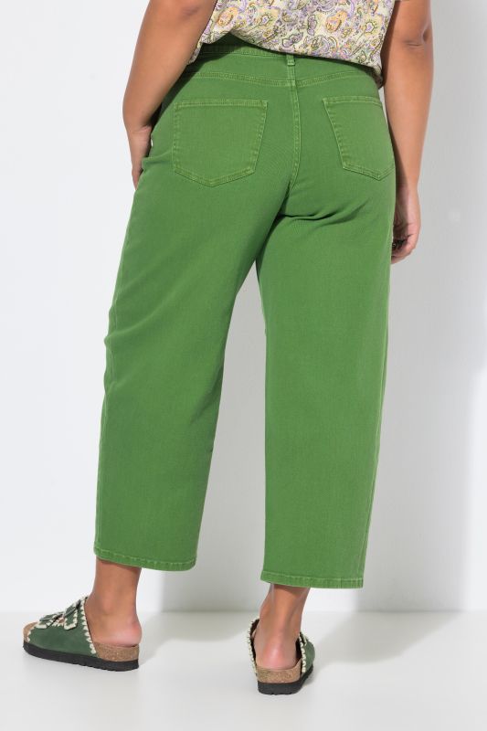 Acid Wash Barrel Jeans