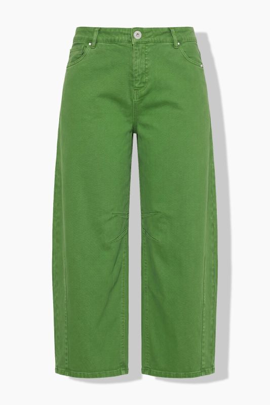 Acid Wash Barrel Jeans