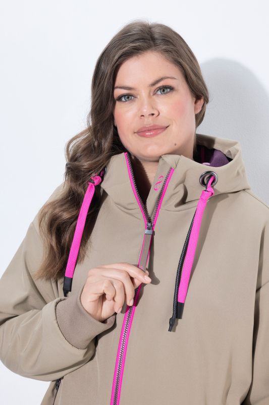 Яке Softshell с контрастни детайли