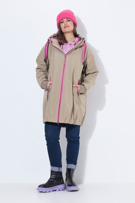 Яке Softshell с контрастни детайли