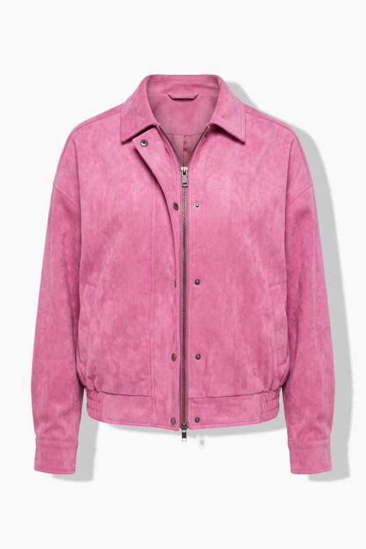 Faux Suede Jacket