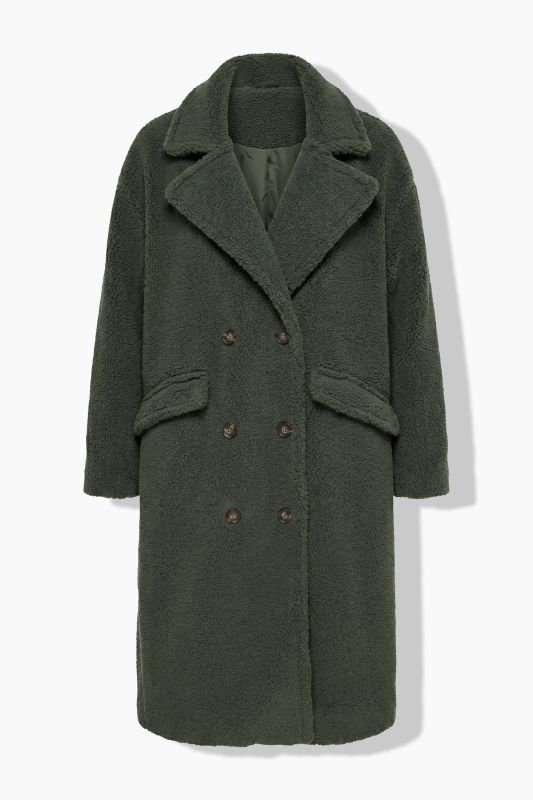 Plush Teddy Fleece Lapel Collar Coat