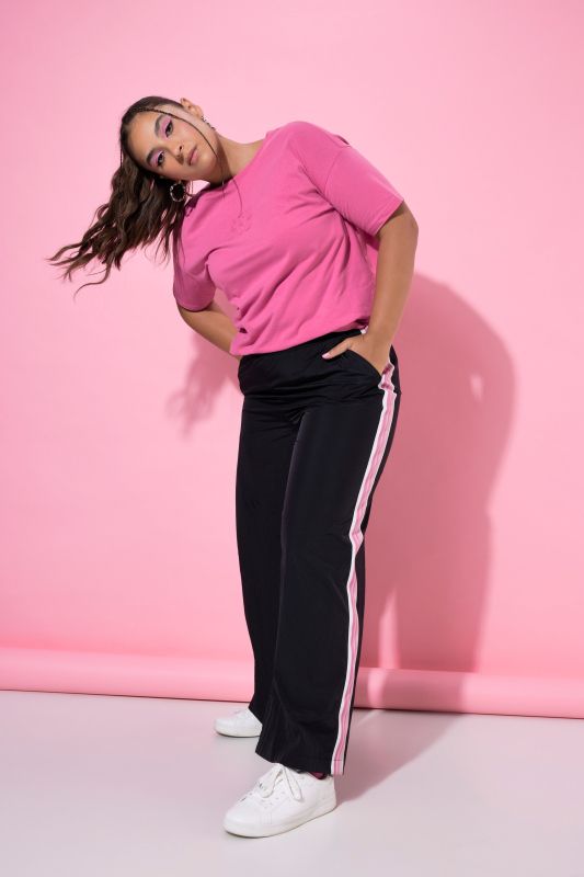 Elastic Waist Track Pants