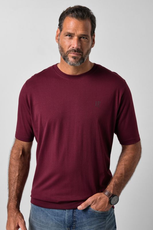 Stretch Hem Cotton Tee