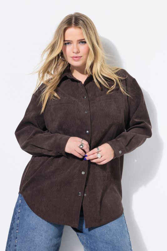 Oversized Fit Corduroy Shirt