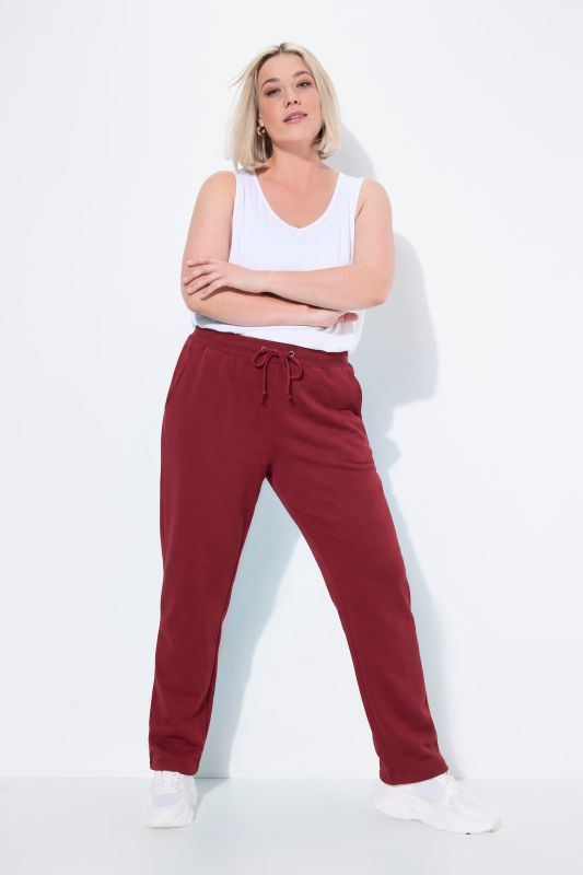 Basic Drawstring Elastic Waist Cotton Blend Joggers