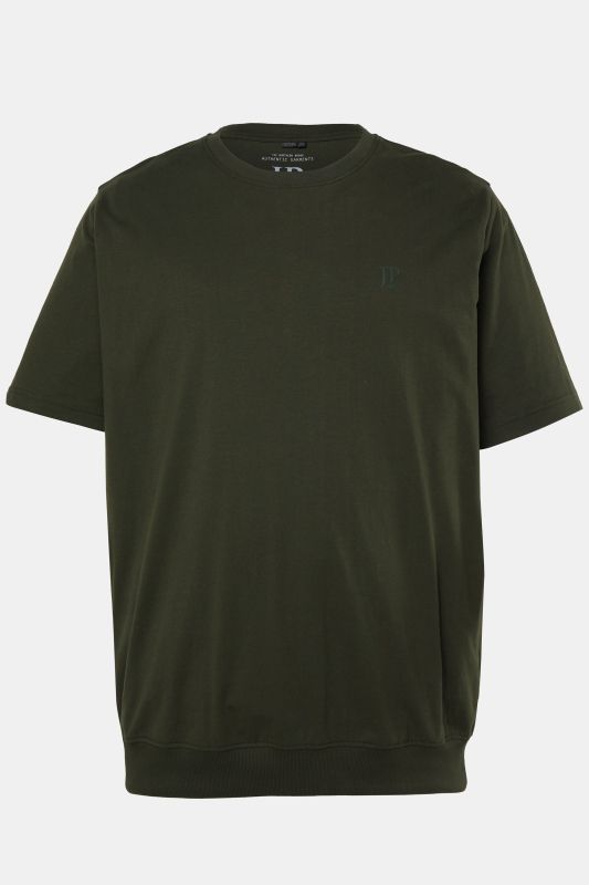 Stretch Hem Cotton Tee