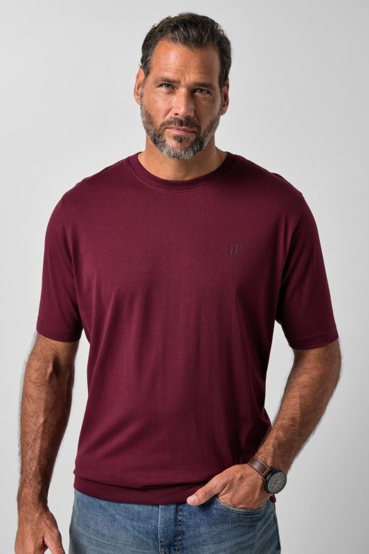 Stretch Hem Cotton Tee