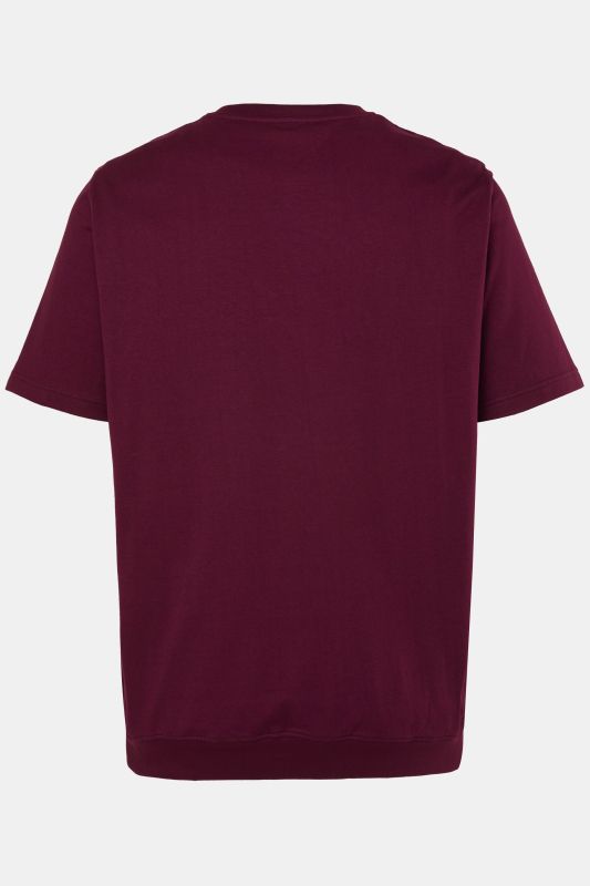 Stretch Hem Cotton Tee