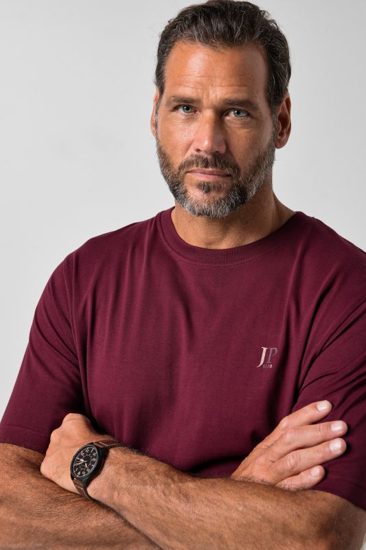 Stretch Hem Cotton Tee
