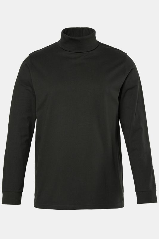 Turtleneck top, basic, jersey, long sleeve