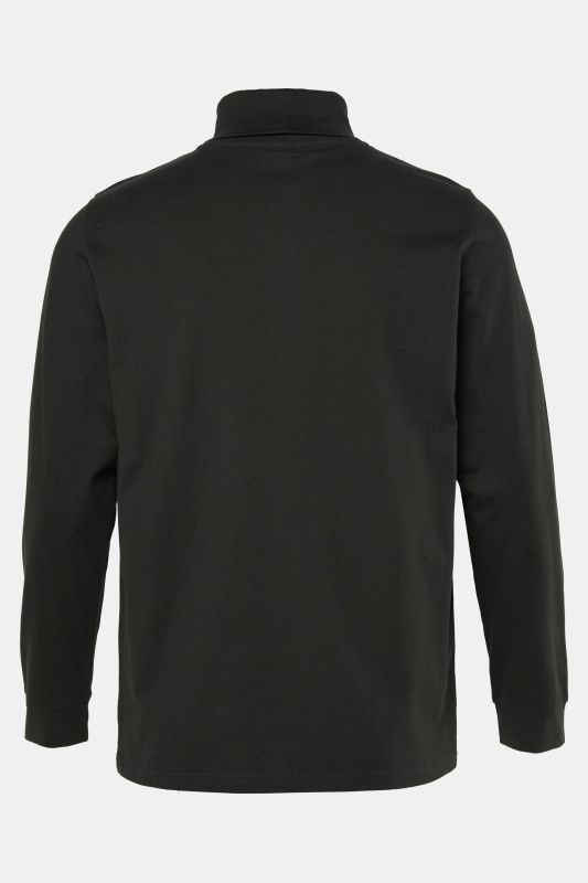 Turtleneck top, basic, jersey, long sleeve