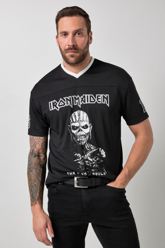 Тениска с принт Iron Maiden