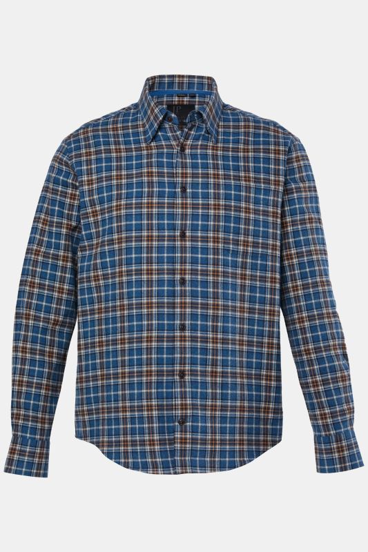 Checked flannel shirt