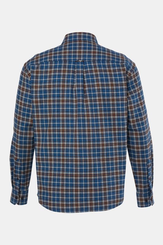 Checked flannel shirt