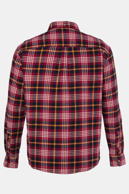 Checked flannel shirt