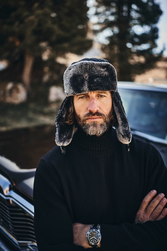 Шапка тип авиатор