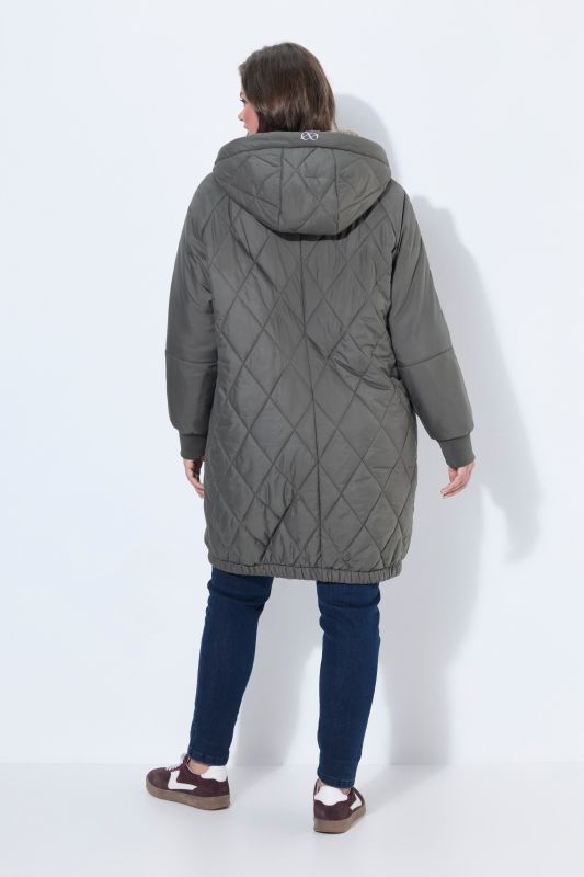 Lightweight Extra Long Quilted Jacket