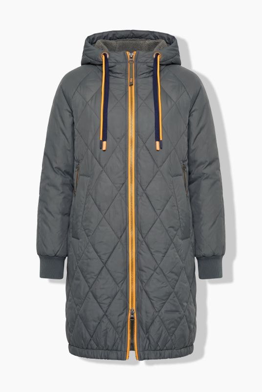Lightweight Extra Long Quilted Jacket