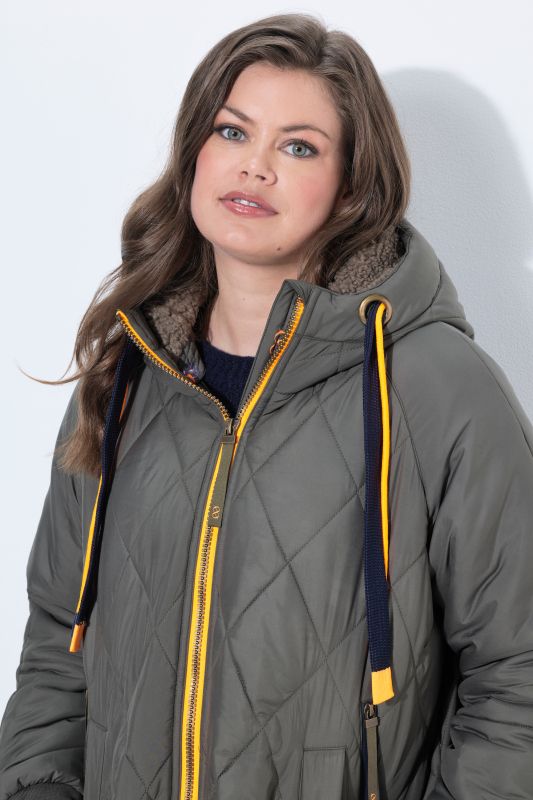 Lightweight Extra Long Quilted Jacket