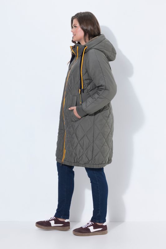 Lightweight Extra Long Quilted Jacket