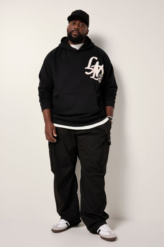 STHUGE cargo pants, stomach fit